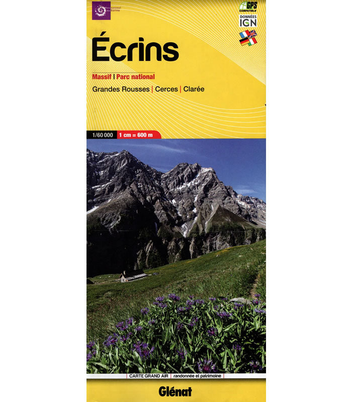 Ecrins National Park Walking Map