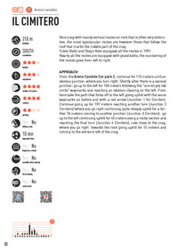 Finale Climbing Guidebook - Sample crag information