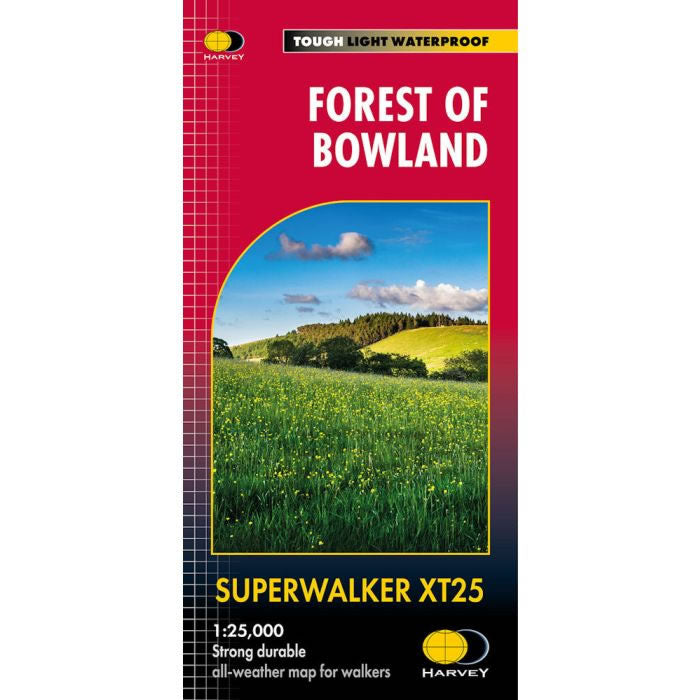 Forest of Bowland Superwalker Map