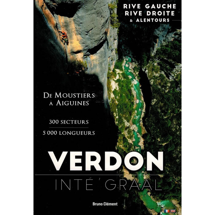 Inner Grail of Verdon Rock Climbing Guidebook - Verdon Inte'Graal