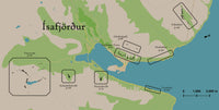 Ísafjörður (Iceland) Bouldering Guidebook - Location Map
