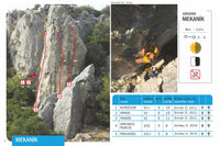 Izmir - Buca Rock Climbing Guidebook - Eample topo 2