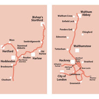 Lee and Stort Navigations Heron Map - area covered