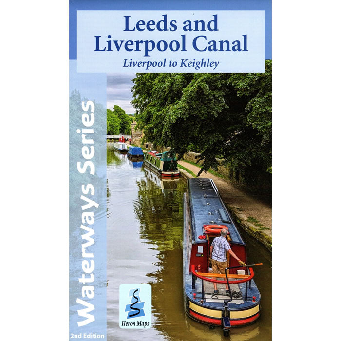 Leeds and Liverpool Canal Heron Map - Liverpool to Keighley