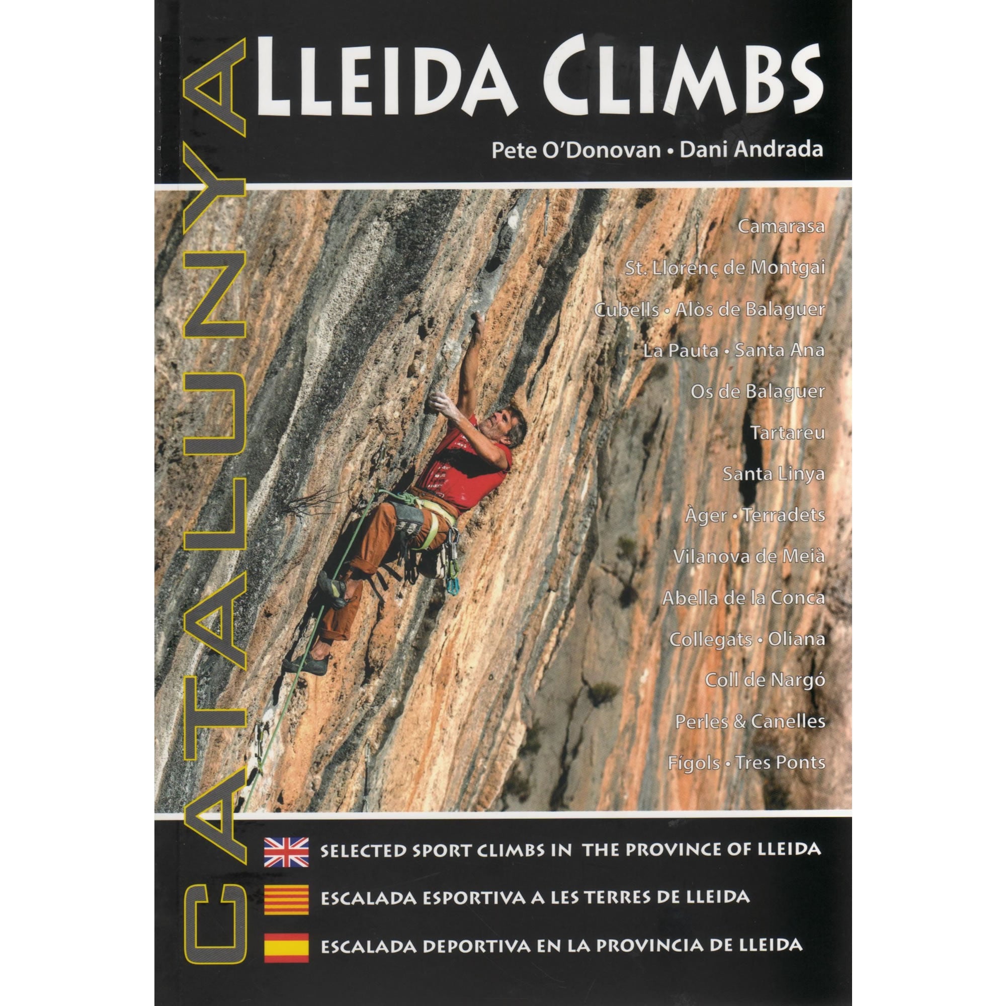 Lleida Rock Climbs Guidebook and Topo - 2026 edition