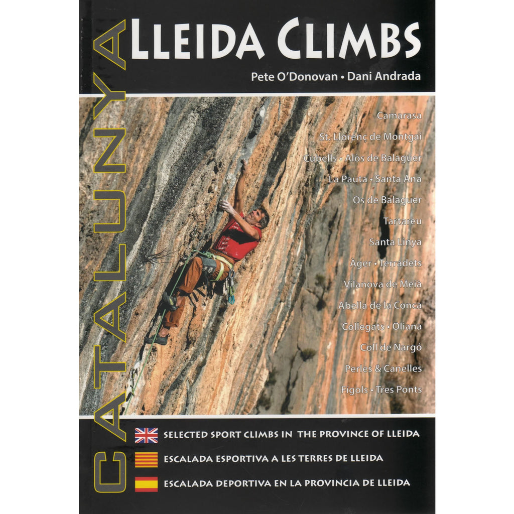 Lleida Rock Climbs Guidebook and Topo - 2026 edition