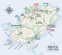 Ibiza Sport Climbs Guidebook and Topo - area covered
