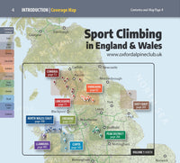 Sport Climbing in England and Wales - Volume 1, North - Area Covered