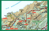 Tramuntana North Mountain Map - Area covered