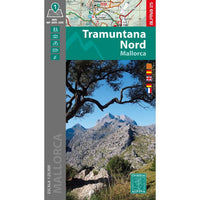 Tramuntana North Mountain Map in Mallorca