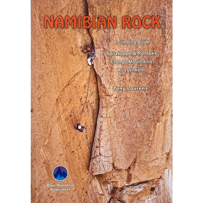 Namibian Rock Climbing Guidebook and topo