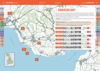 Sport Climbing in England and Wales - Volume 2, South - Swansea Bay overview map
