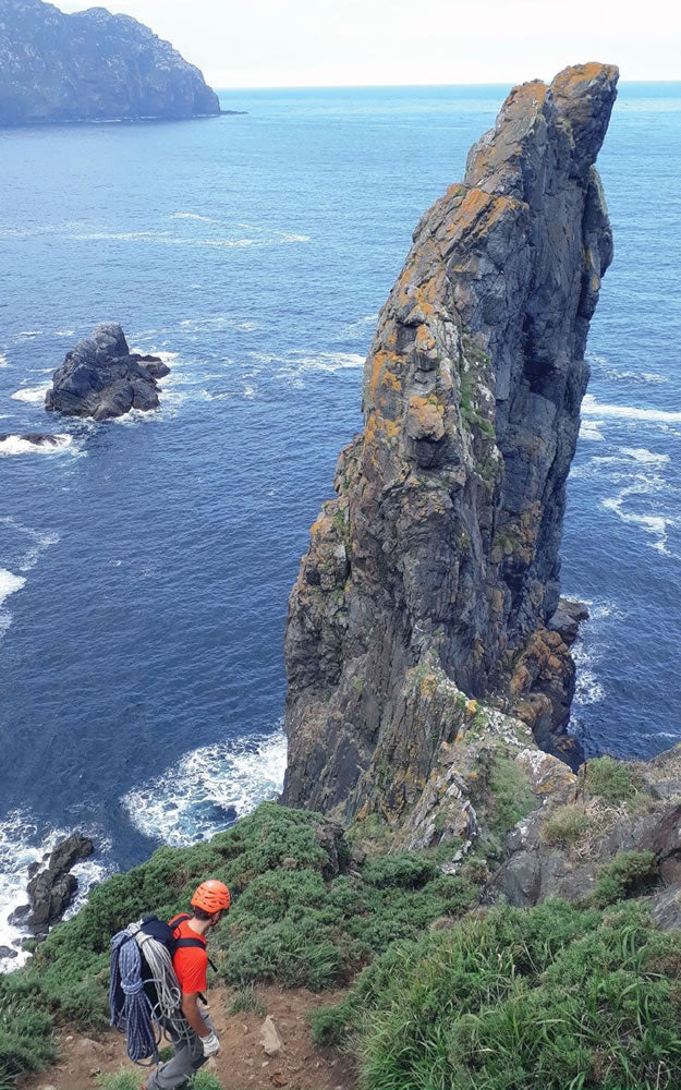 Rocha Nai – Rock Climbing Guidebook and Topo for Galicia - example crag