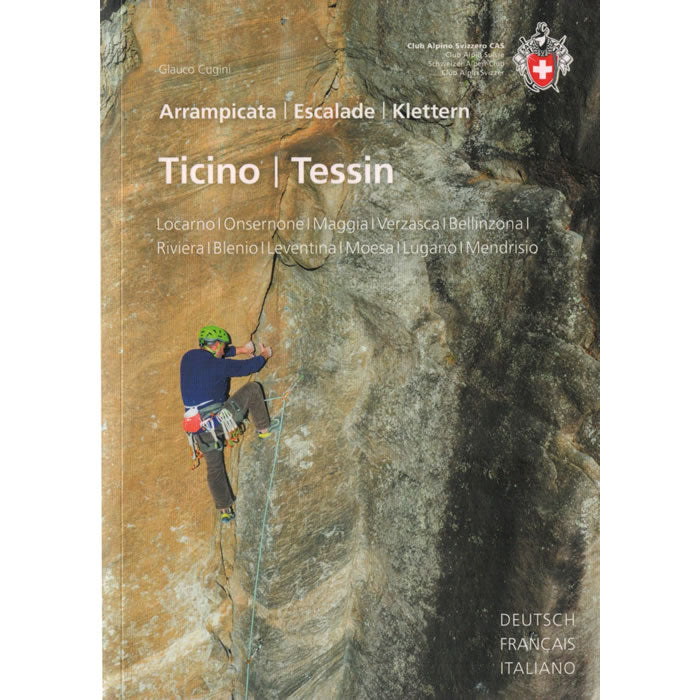 Ticino Rock Climbing Guidebook and Topo
