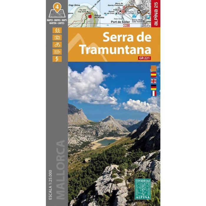 Serra de Tramuntana Walking Maps - set of 4