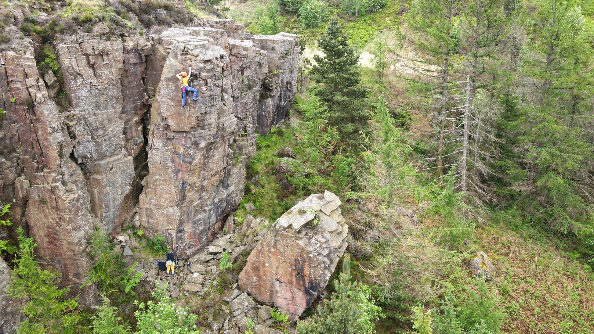 Sport Climbing in England and Wales - Volume 2, South - Treherbert Crock Licker
