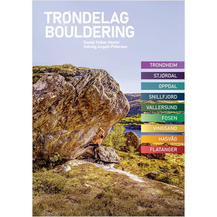Trøndelag Bouldering Guidebook and Topo