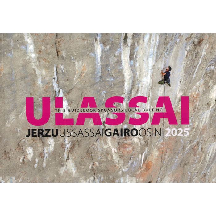Ulassai and Jerzu Rock Climbing Guidebook and topo