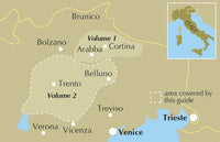 Via Ferratas of the Italian Dolomites - Area Covered
