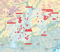Via Ferratas of the Italian Dolomites, Volume 2 - Area Covered