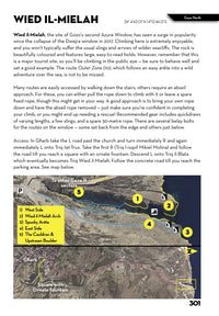 Example crag introduction - Wied Il-Mielah