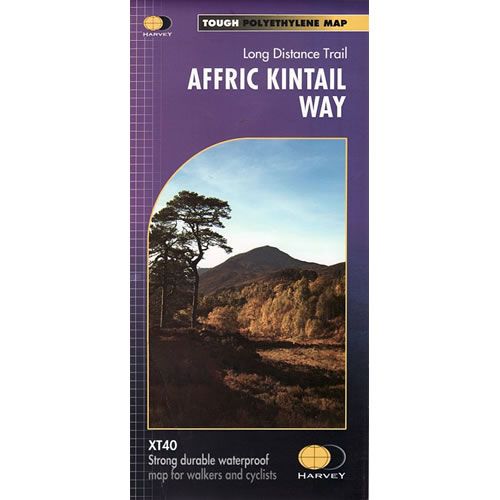 Affric Kintail Way XT40 Harvey Map