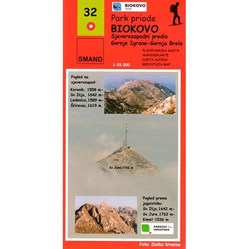 Biokovo Mountain Nature Park Map [32]