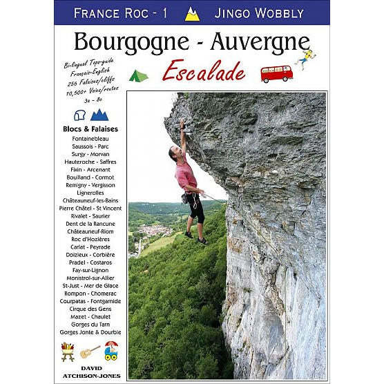 Bourgogne – Auvergne Rock Climbing Guidebook – France Roc 1