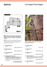 Climbing on the Småland Coast Guidebook - sample topo