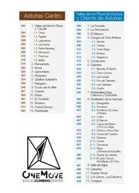 Cordillera Cantabrica Sport Climbing Guidebook - Areas covered, part 2