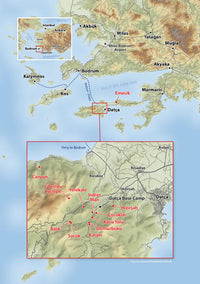 Datca Sport Climbing Guidebook - Areas covered