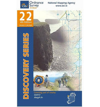 Irish Discovery Map 22, Mayo - North West