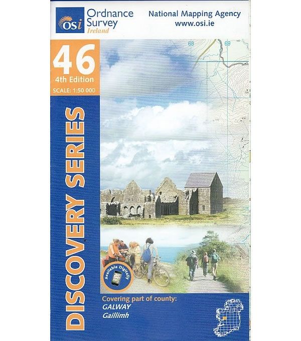 Irish Discovery Map 46, Galway - Central East