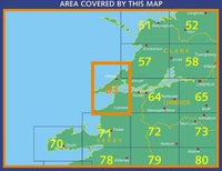 Irish Discovery Map 63, Clare and Kerry - Area covered