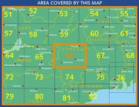 Irish Discovery Map 66, Liemrick and Tipperary - Area covered