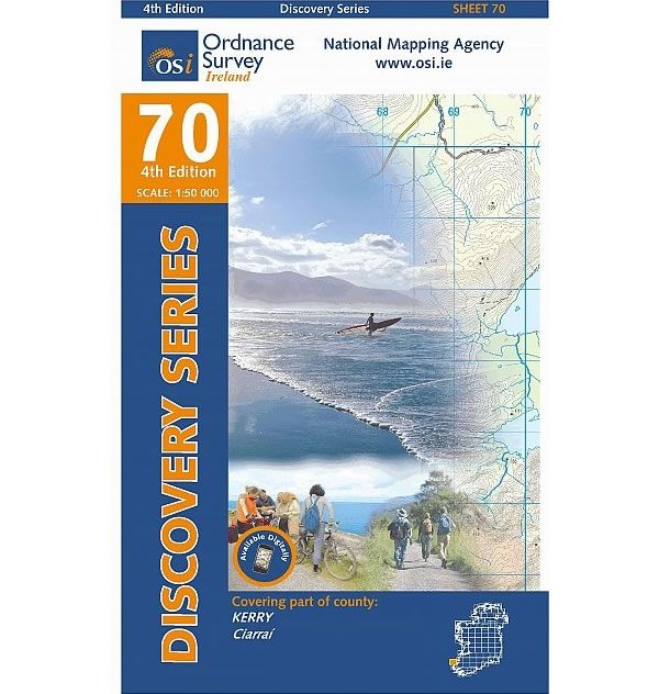 Irish Discovery Map 70, Kerry including the Dingle Peninsula