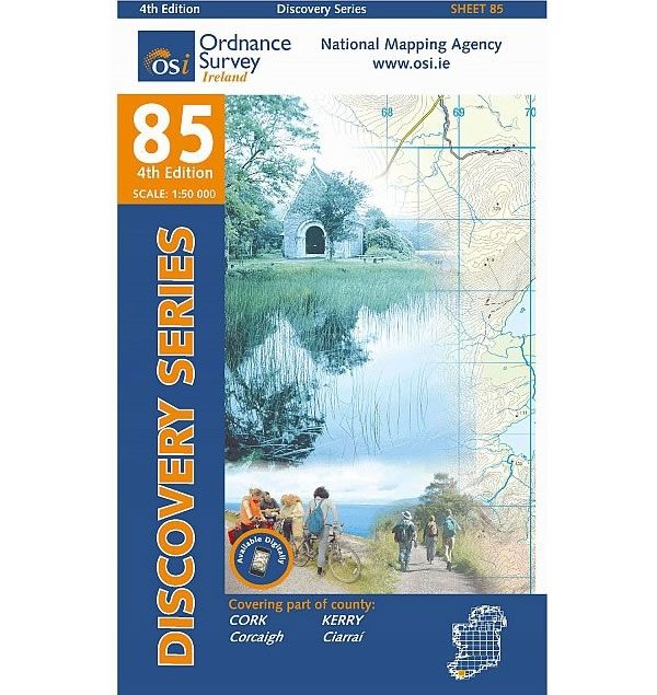 Irish Discovery Map 85, Western Cork and Kerry