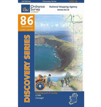 Irish Discovery Map 86, Central Cork