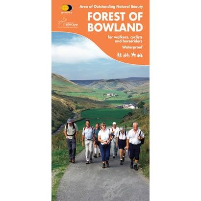 Forest of Bowland Superwalker Map