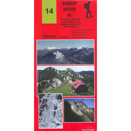 Gorski Kotar IV Map - Risnjak National Park [14]