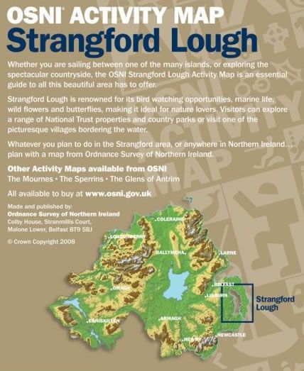 Irish Activity Map - Strangford Lough - Rear cover