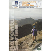 Irish Adventure Map - Macgillycuddy's Reeks,Irish Adventure Map - Macgillycuddy's Reeks - Area covered