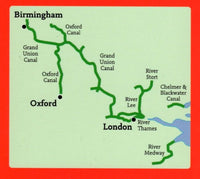 Nicholson Waterway Guide 1: Grand Union, Oxford and the South East - Area Covered