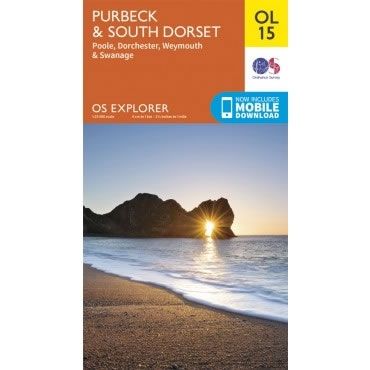 OS Explorer Map OL15 - Purbeck and South Dorset