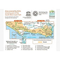 OS Explorer Map OL15 - Purbeck and South Dorset - area covered,OS Explorer Map OL15 - Purbeck and South Dorset