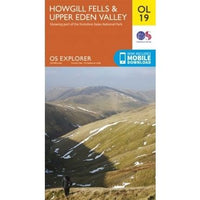 OS Explorer Map OL19 - Howgill Fells and Upper Eden Valley