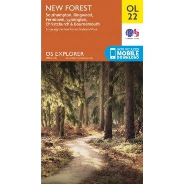 Ol21 Map OS Explorer Map OL22 - New Forest – Climb Europe