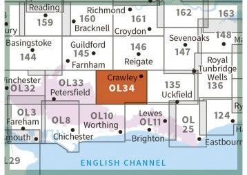 OS Explorer Map OL24 - The Peak District