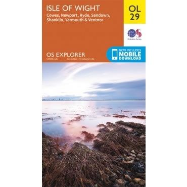 OS Explorer Map OL29 - Isle of Wight