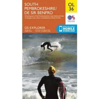 OS Explorer Map OL36 - South Pembrokeshire